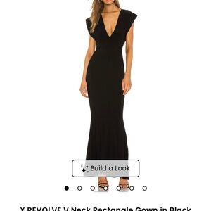 Norma Kamali Black Maxi Dress